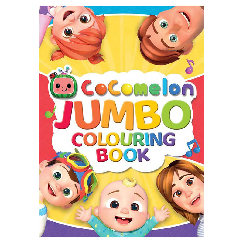 Cocomelon Jumbo Colouring Book  Buy at Best Price from Mumzworld