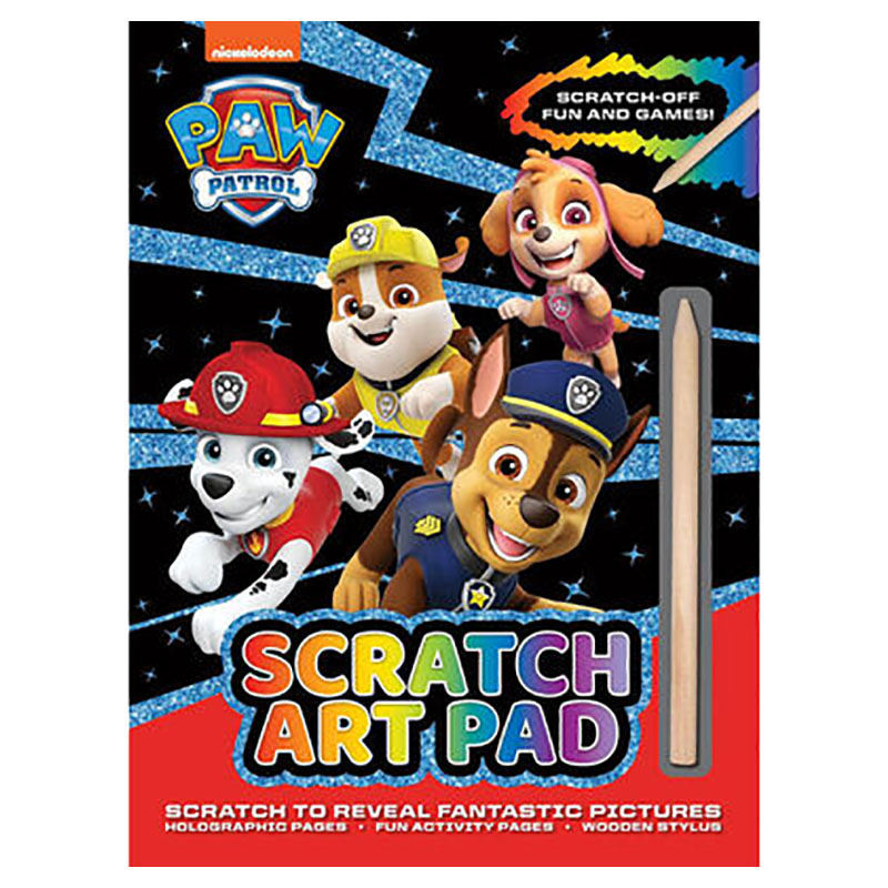 Paw Patrol Scratch Art Pad