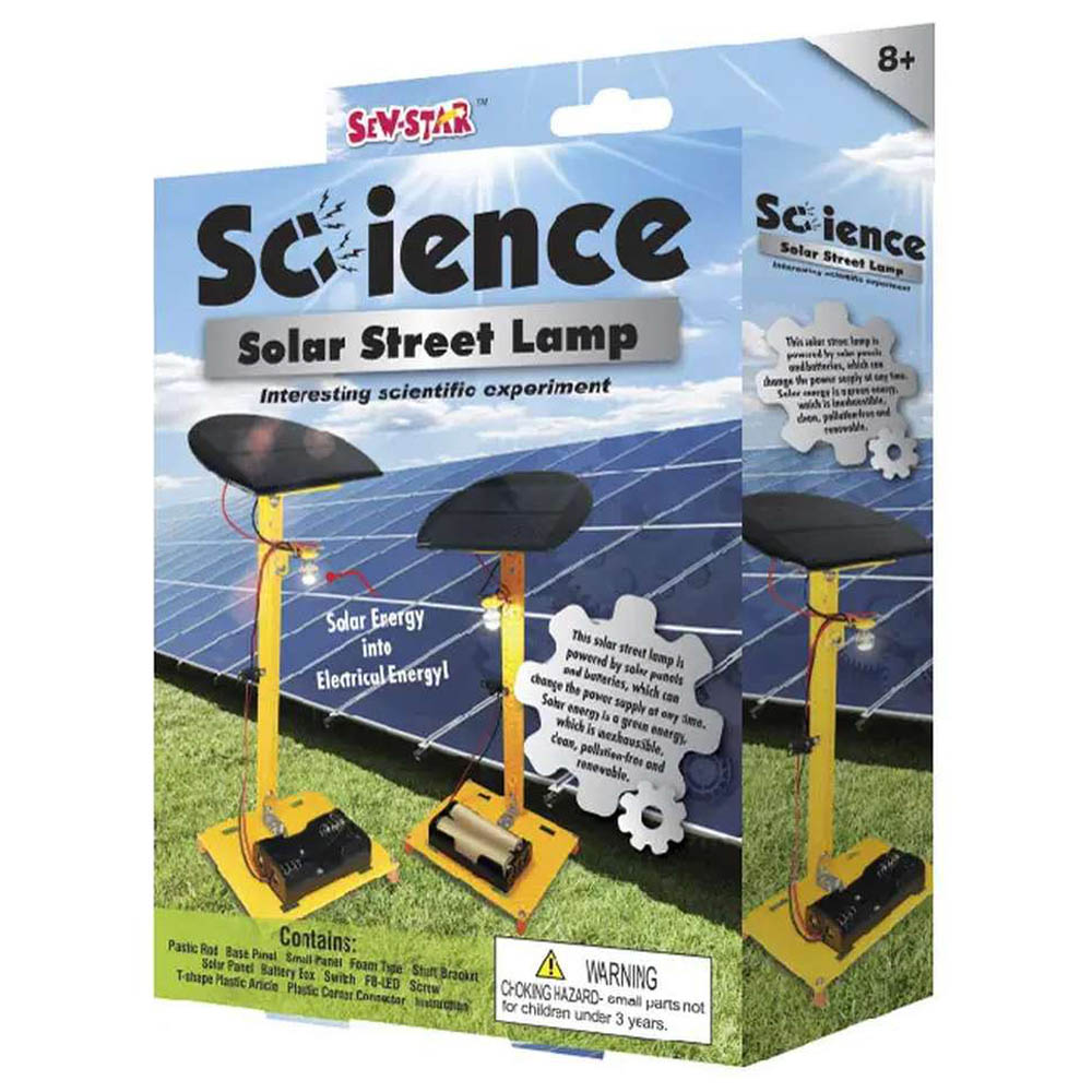 Sew star science solar street lamp interesting experiments kit