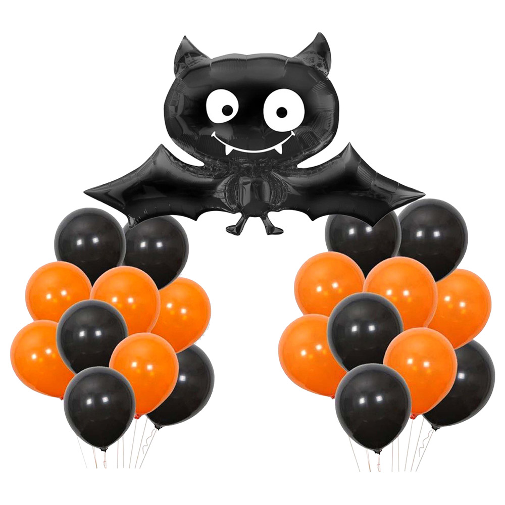 Highland - Bat Balloons Halloween Decorations - 51 pcs