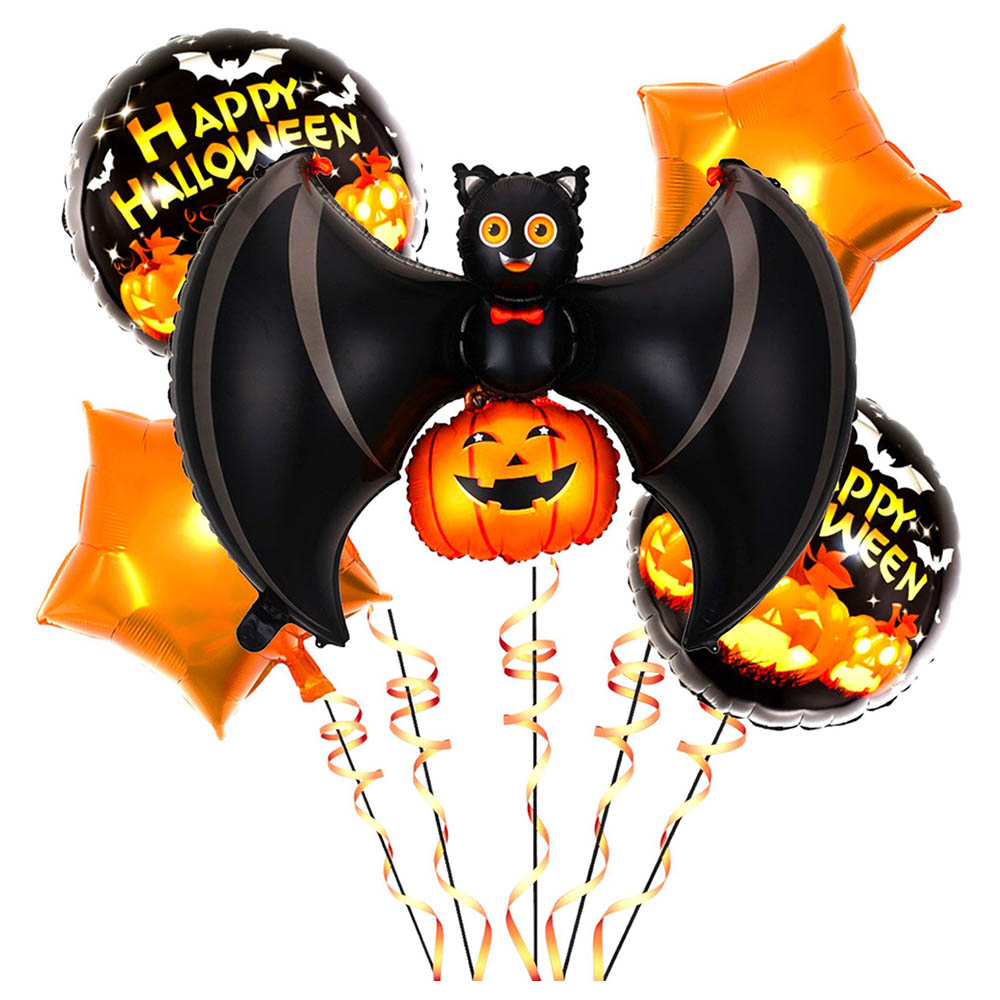 Highland - Halloween Decoration Foil Balloons - 5pcs