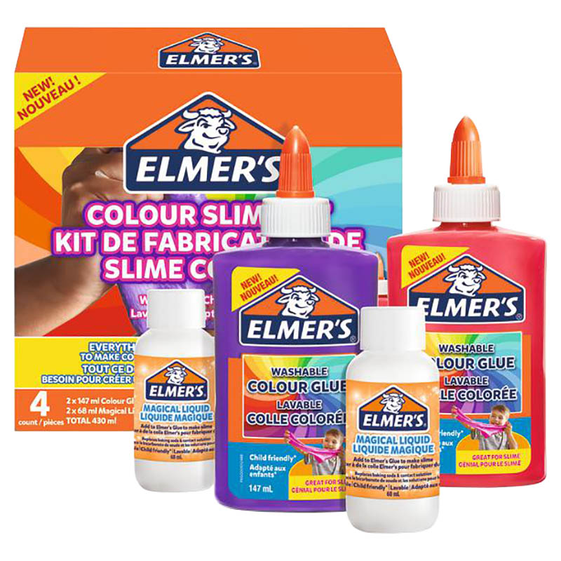Elmer's Slime Kit Opaq Colors Buy at Best Price from Mumzworld