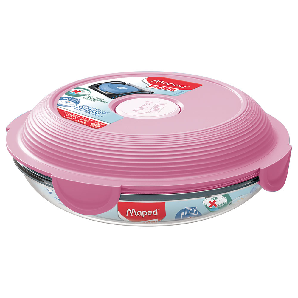 Pinrik Buy Maped - Picnik Lunch Box Glass Tender Rose in KSA | Mumzworld