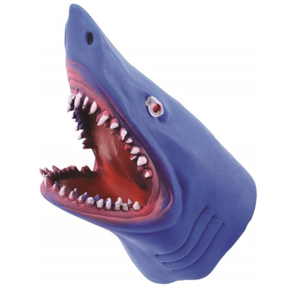 Deluxe Base Snap Attack Shark Puppet Blue Buy at Best