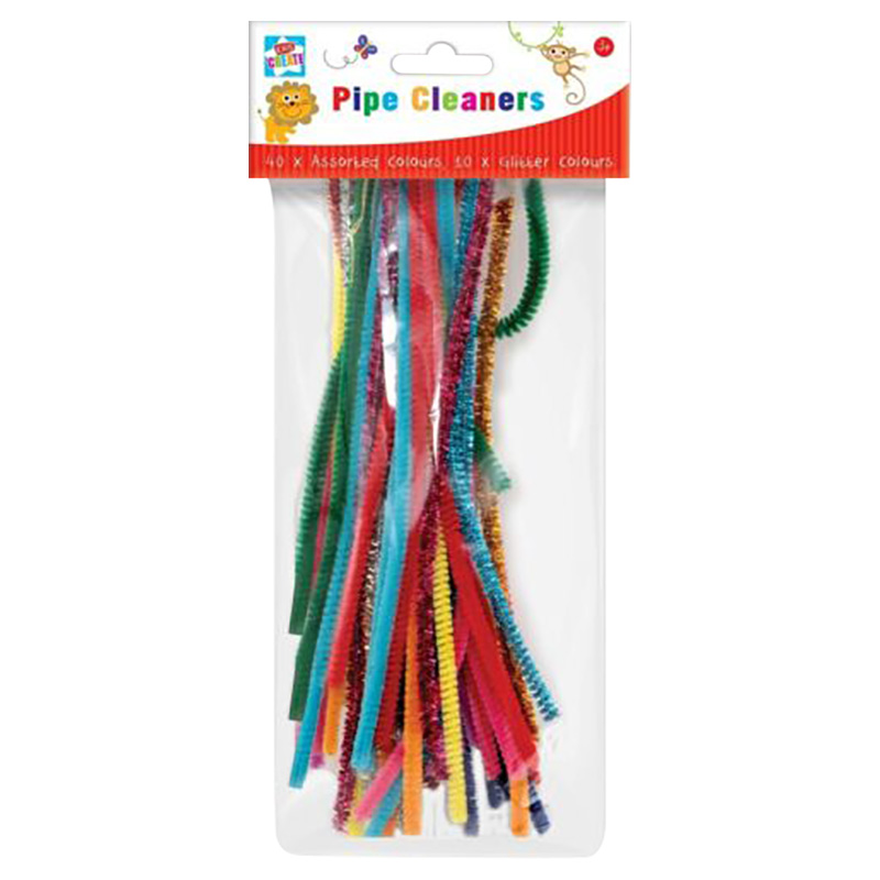 Kids Create - Act, 50 Assorted Pipe Cleaners