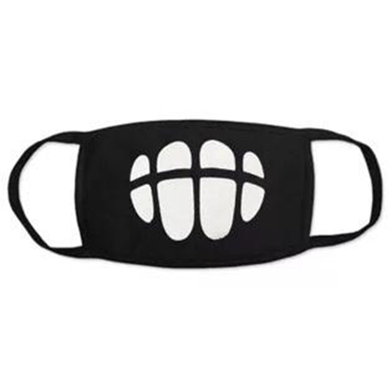 Face Mask Face Cover Black/White Buy at Best Price from Mumzworld