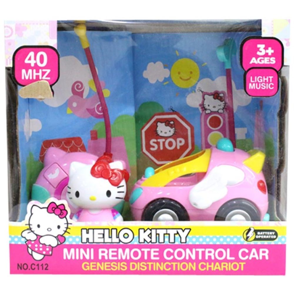 Buy Hello Kitty Mini Remote Control Car in UAE | Mumzworld