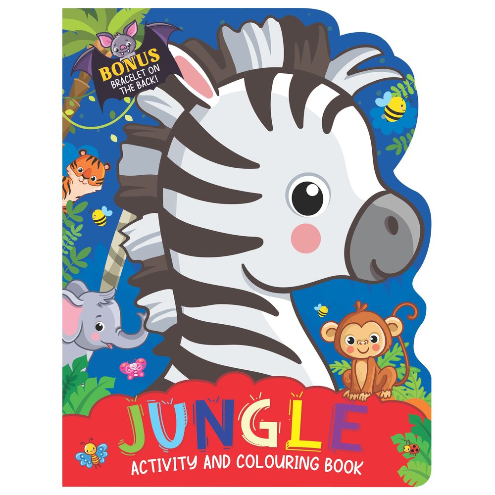 Buy Jungle Activity And Colouring Book in UAE | Mumzworld