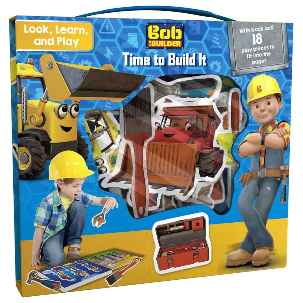 Buy Bob The Builder Look Learn Play Time To Build Online Mumzworld