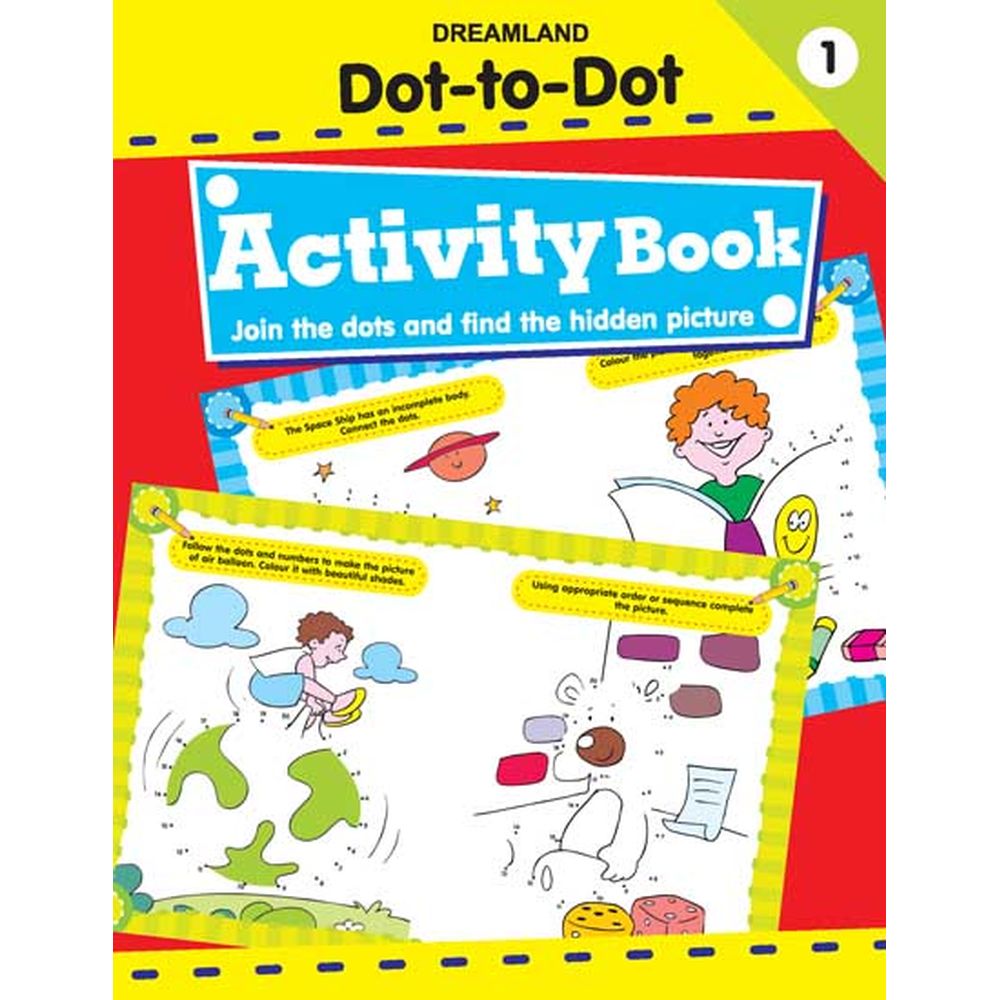 Buy Fun With Dot To Dot Activity Book Part - 1 Online | Mumzworld
