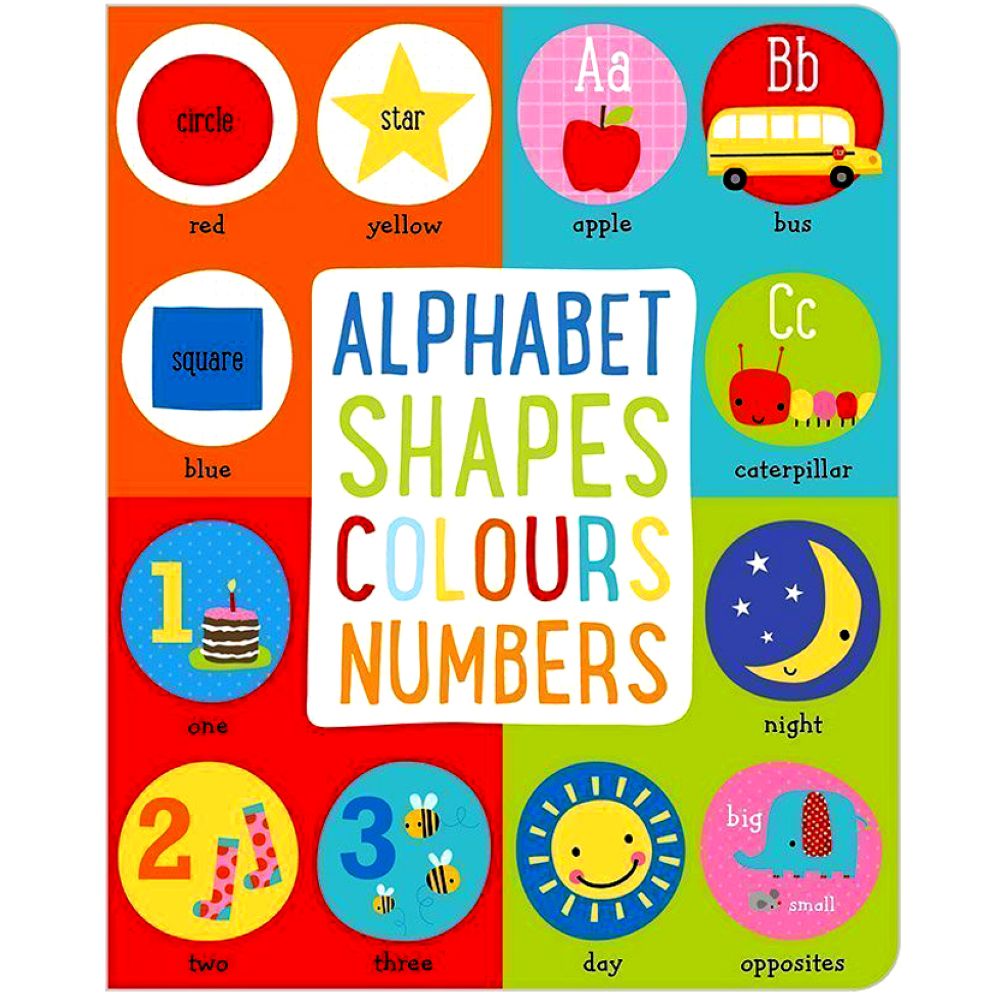 Alphabet Shapes Colours Numbers Buy at Best Price from Mumzworld