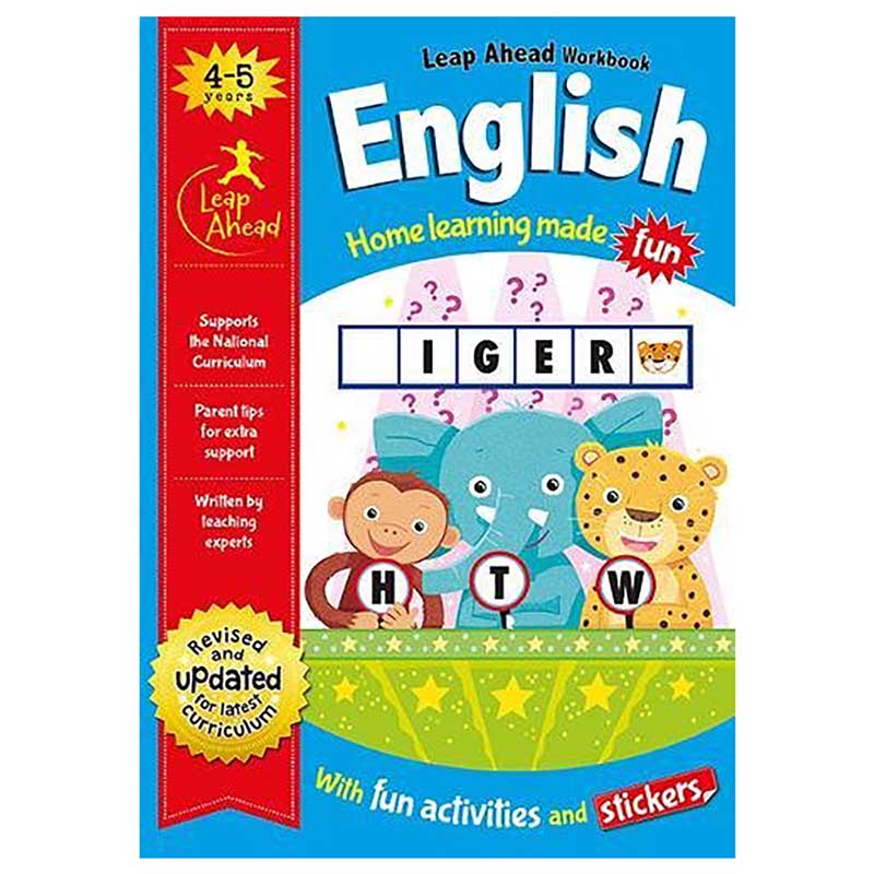 Buy English 4-5 Years in KSA | Mumzworld