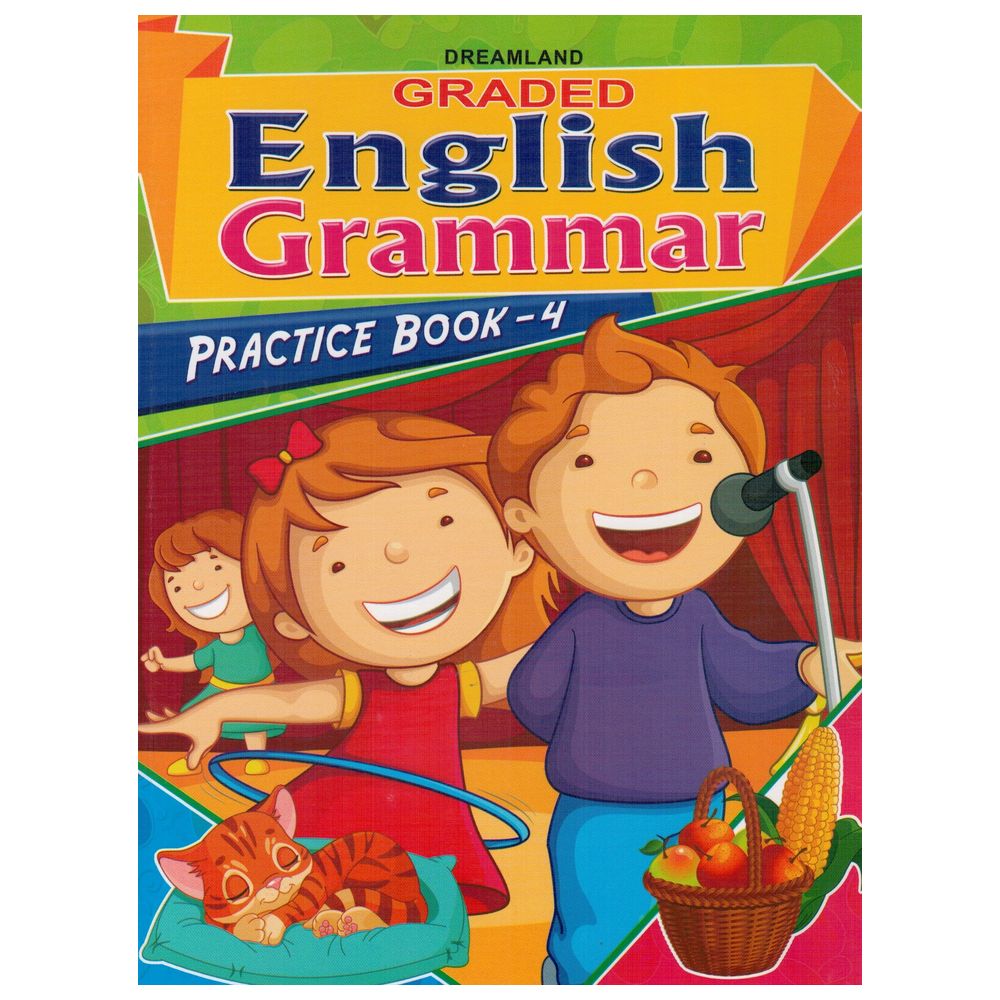 Buy Graded English Grammar Practice Book - 4 in UAE | Mumzworld