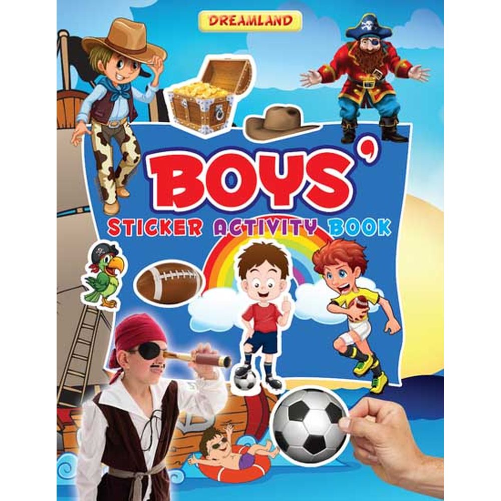 Buy Sticker Activity Book - Boys in UAE | Mumzworld