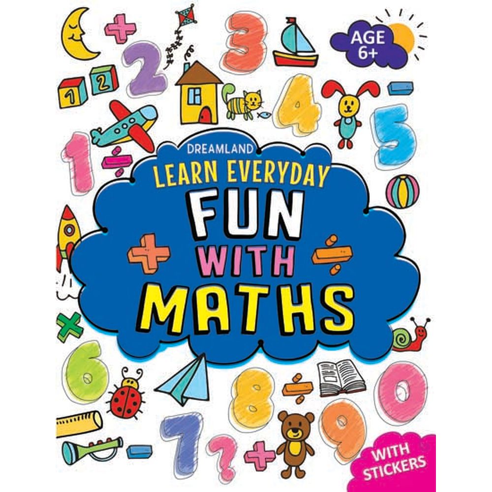 Buy Learn Everyday Fun With Maths - Age 6+ in UAE | Mumzworld