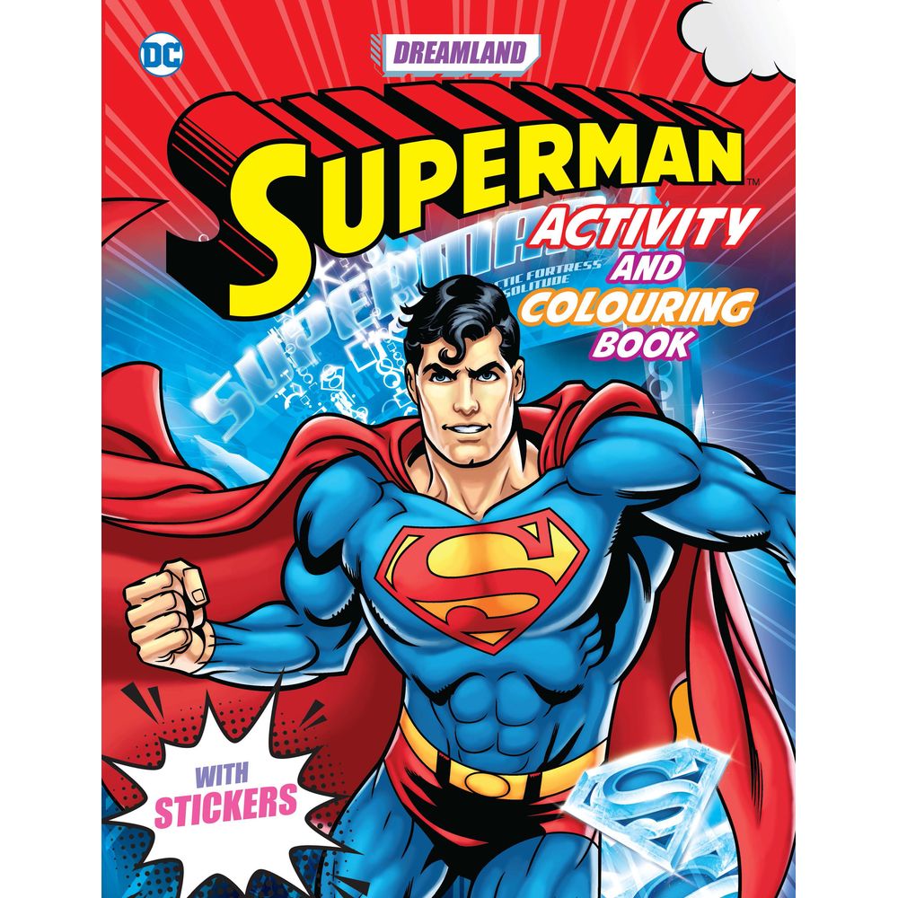 Superman Activity & Colouring Book