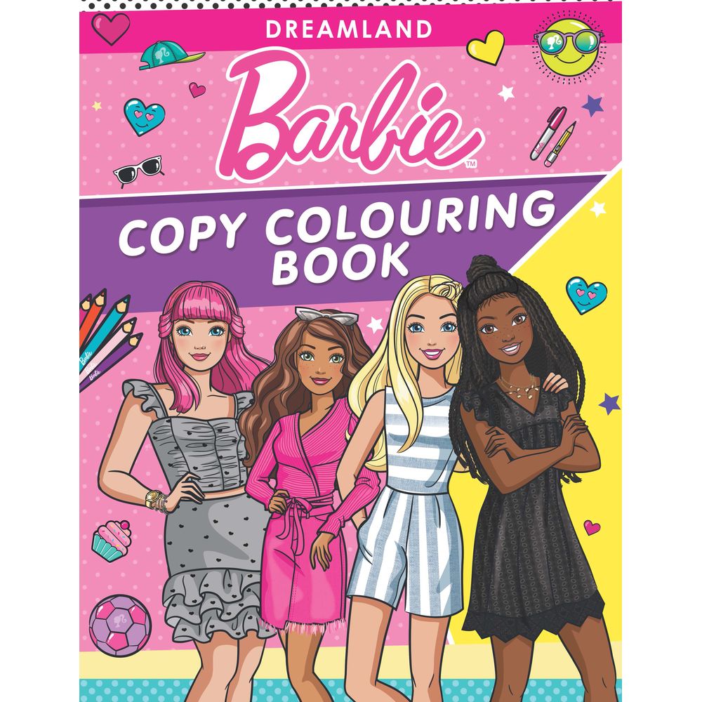 Buy Barbie Copy Colouring Book in UAE | Mumzworld