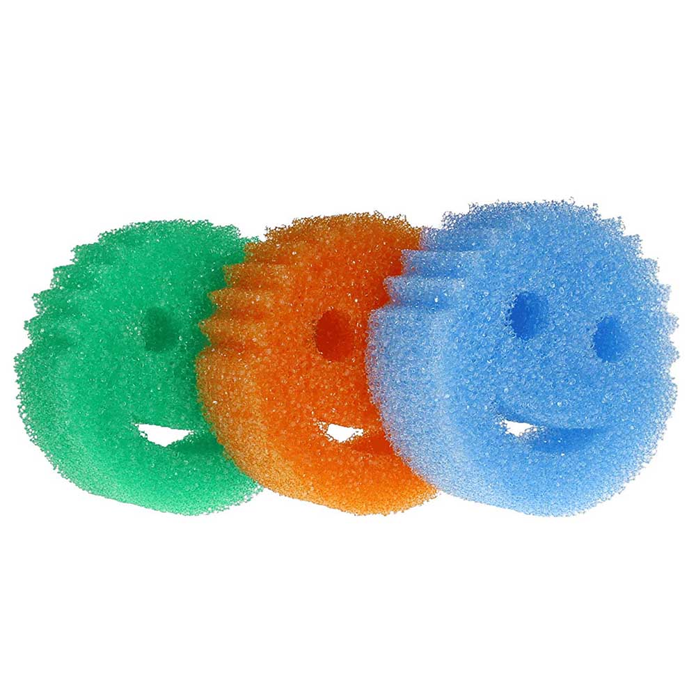 Scrub Daddy - Colors - Scratch Free - Pack of 4