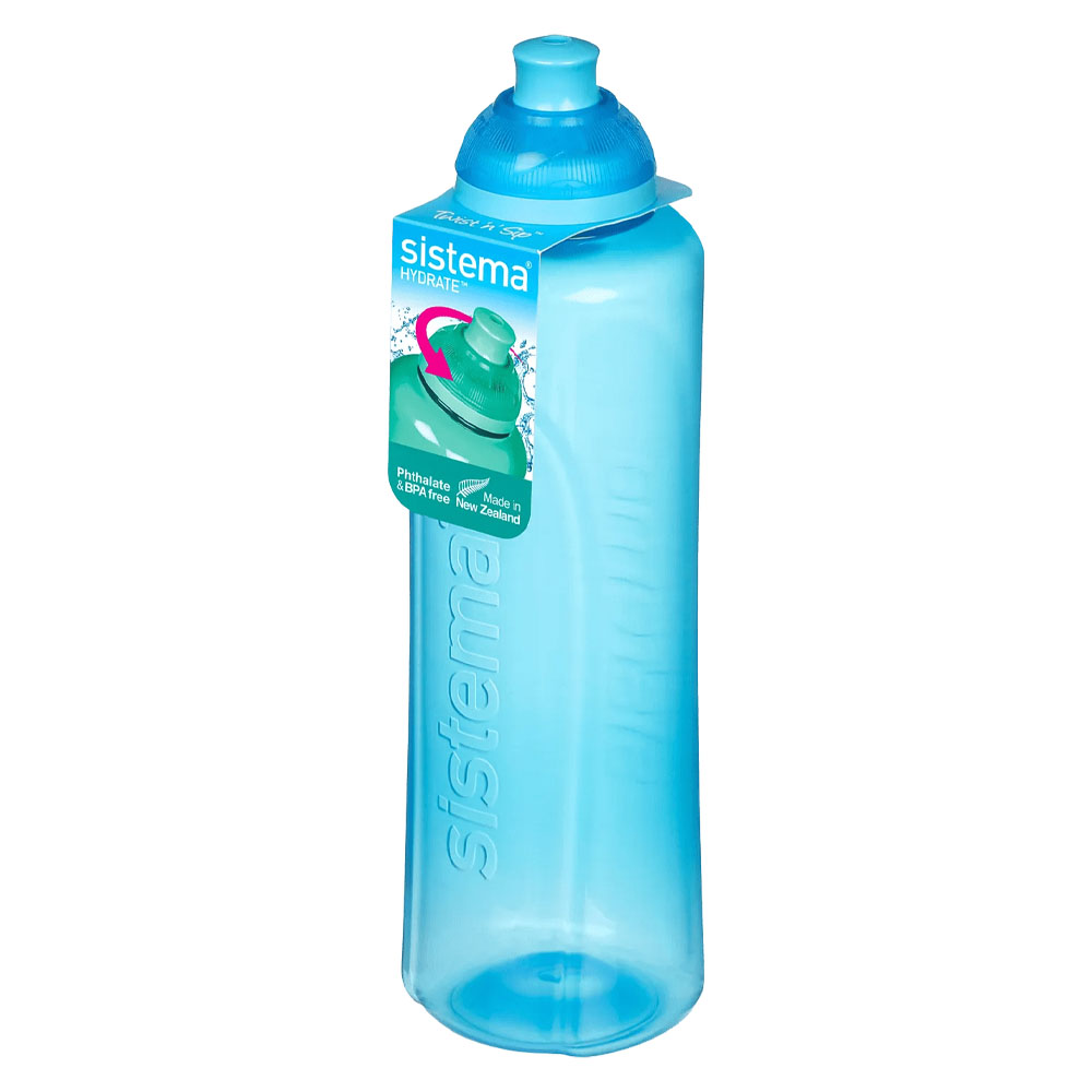Sistema - Swift Squeeze Bottle - Blue - 480ml