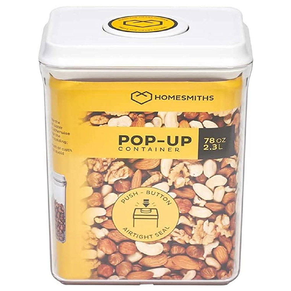 Homesmiths - Pop-up Rectangle Food Container - 2.3L