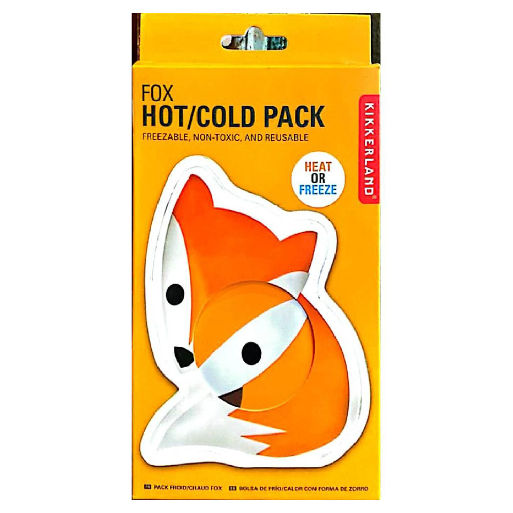 Kikkerland Hot & Cold Gel Pack Fox