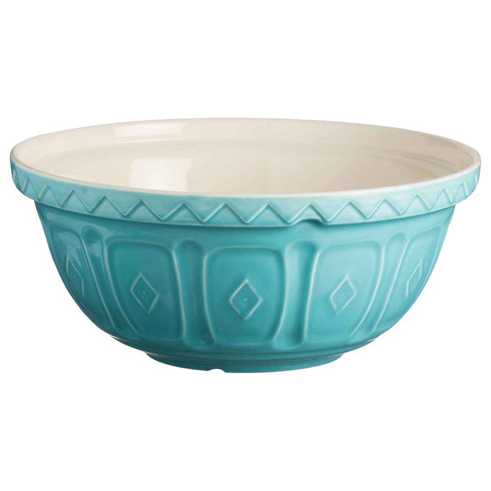 Mason Cash Colour Mix S12 Turquoise Mixing Bowl Blue