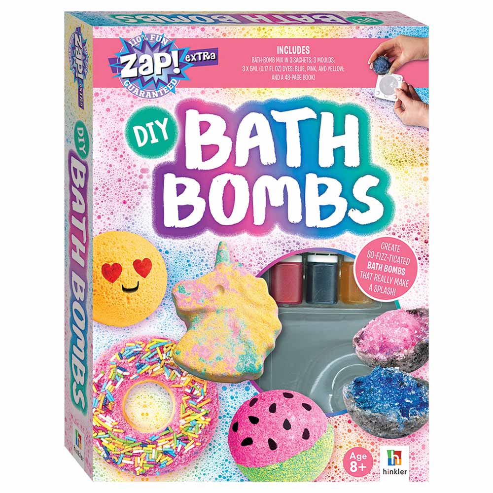 Hinkler Zap Extra DIY Bath Bombs Kit