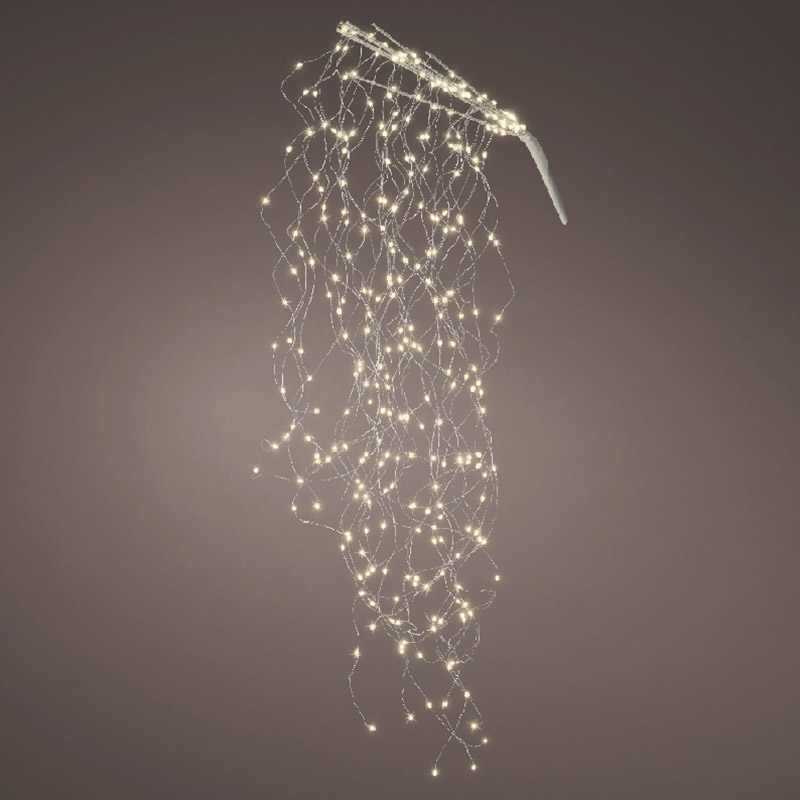 Kaemingk Micro Led Cascade Lights Flashing Effect Outdoor
