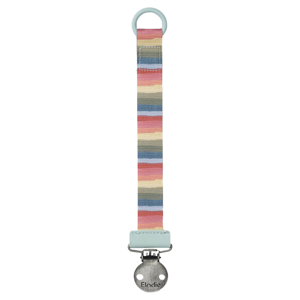 Elodie Details Pacifier Clip Rainbow Trails