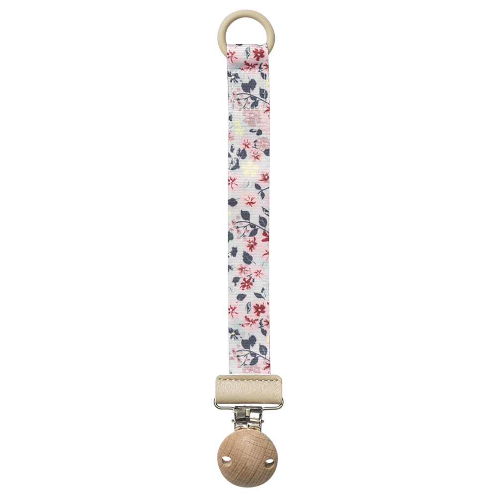 Elodie Details Pacifier Clip Wood Floating Flowers