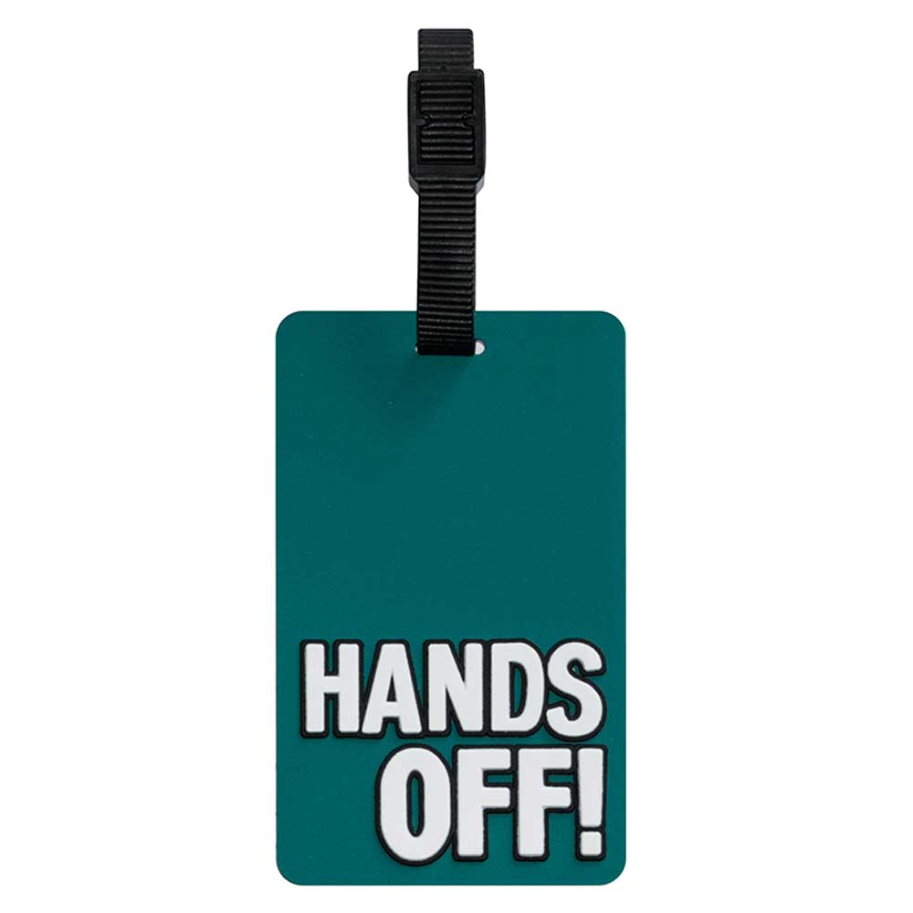 Hand Off Tagging Buy TangoTag - Luggage Tag Hands Off! - Deep Green in UAE | Mumzworld
