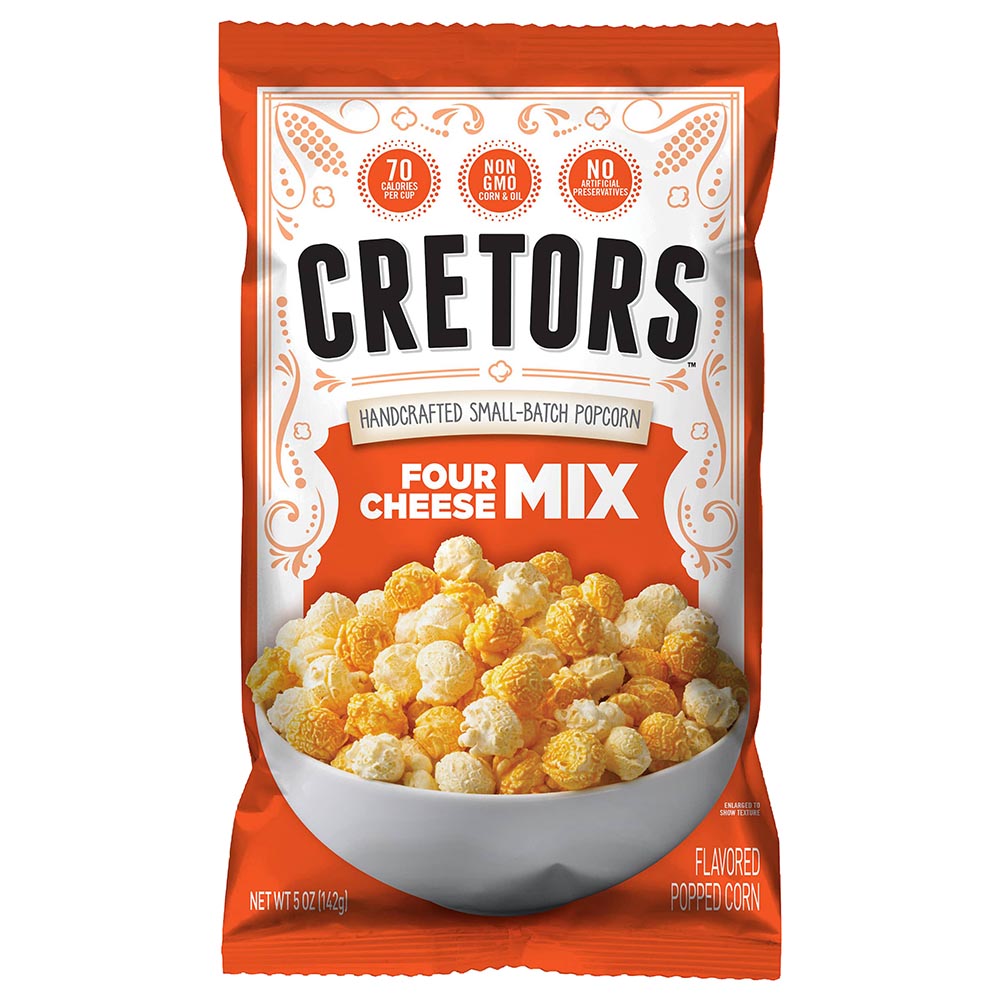 Cretors Four Cheese Mix Pop Corn 142G