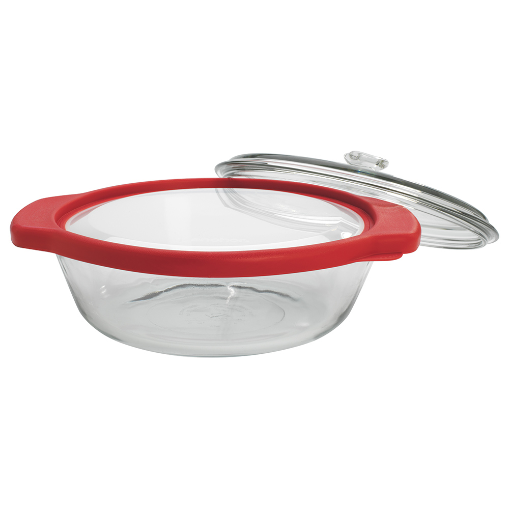 Anchor Hocking Glass Casserole Dish With Lid 2L Buy at Best
