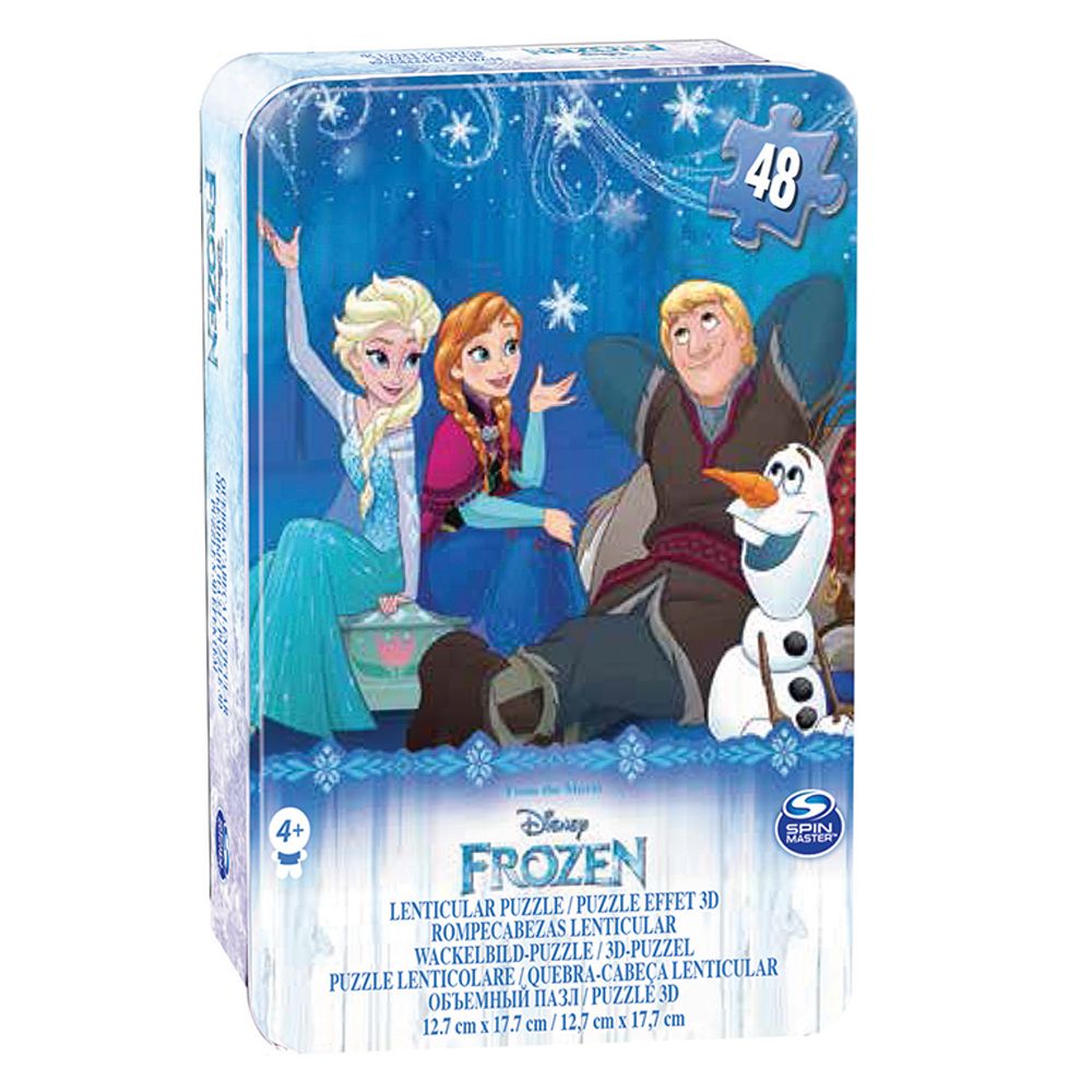 Buy Cardinal Games - Disney Frozen Lenticular Puzzle PDQ in UAE | Mumzworld