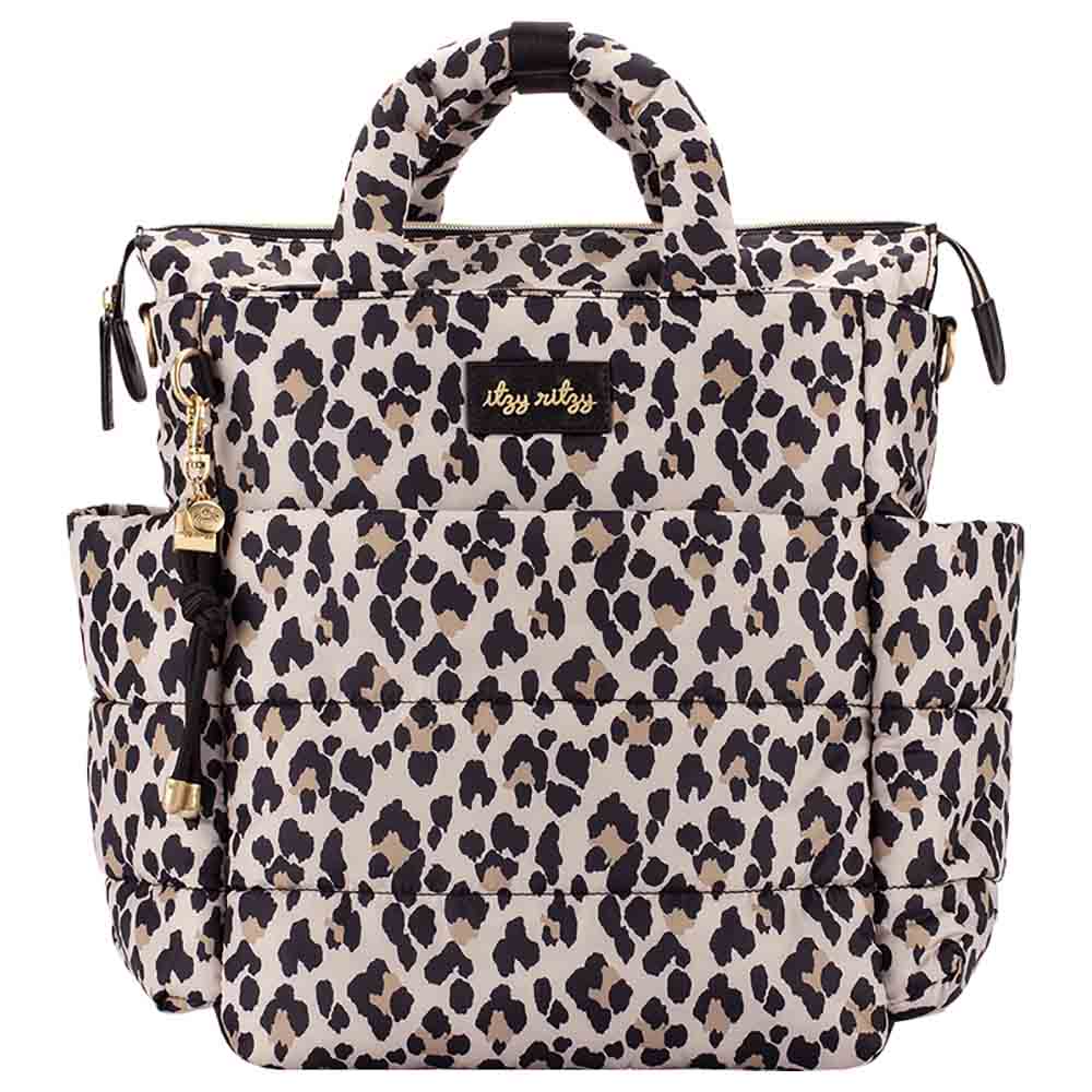 Leopard print diaper backpack deals