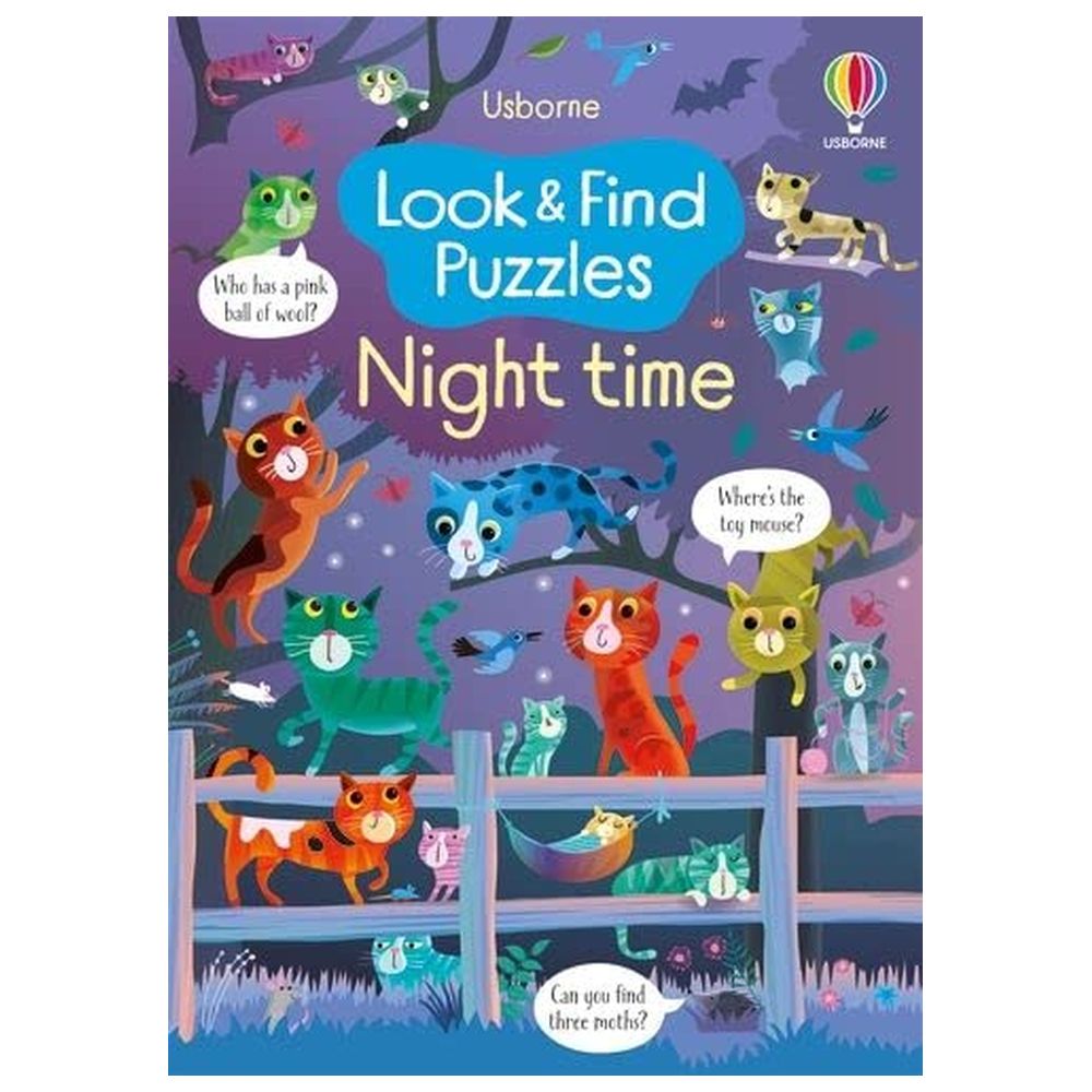 Buy Look And Find Puzzles Night Time in UAE | Mumzworld