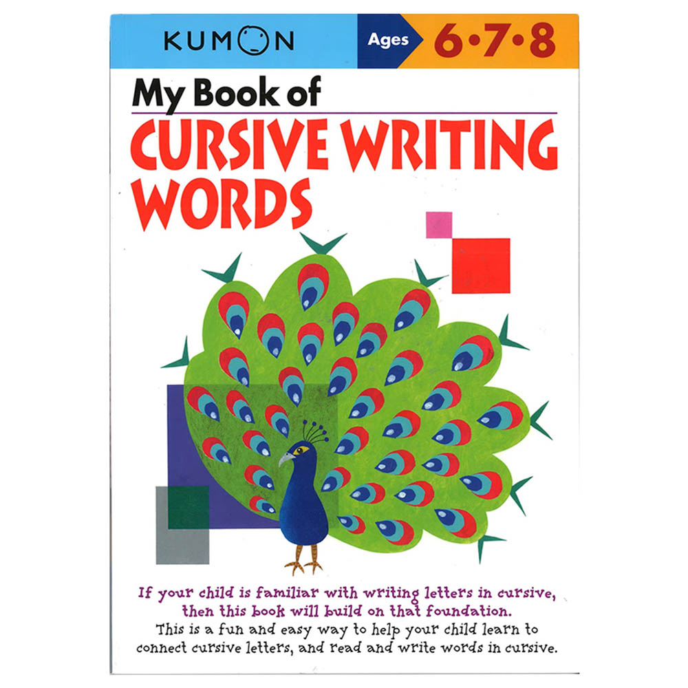 World In Cursive Buy My Book Of Cursive Writing: Words in UAE | Mumzworld