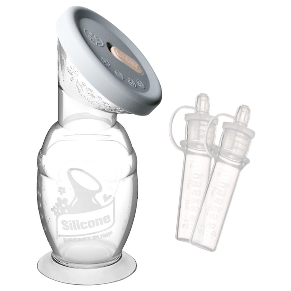 Haakaa Silicone Breast Pump + Colostrum Collector (2Pcs) Buy at