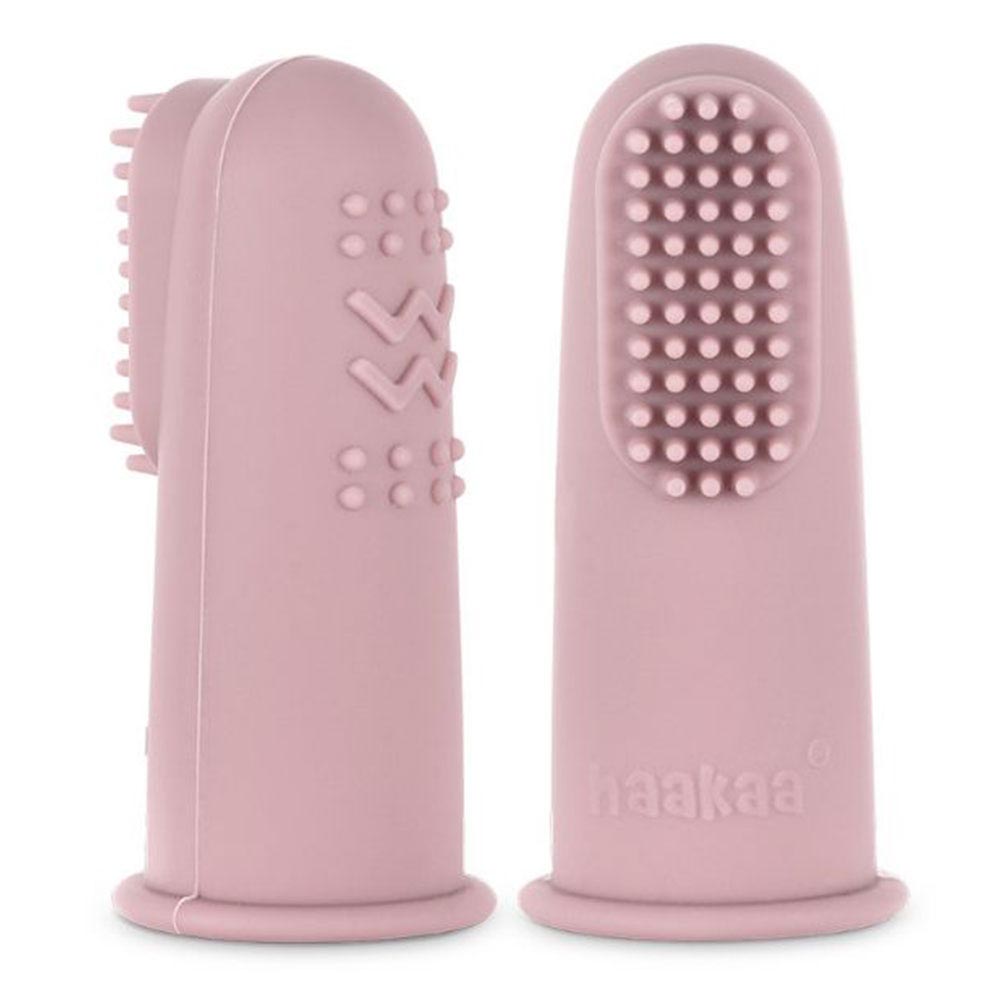 Haakaa Silicone Cleaning Brush Kit - Blush, Pink