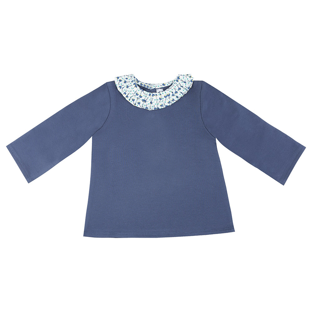 Collar t store shirt for girls