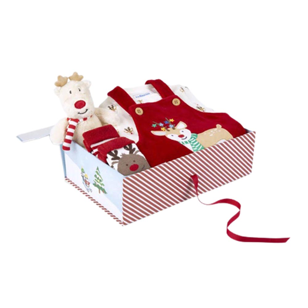 اشتري جوجو ماما بيبي مجموعة افرول كريسماس للإهداء 3-6 أشهر