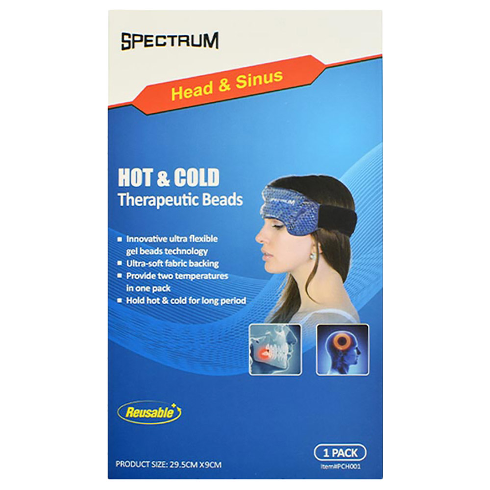 Spectrum Therapeutic Beads Pack For Head And Sinus Blue Buy at