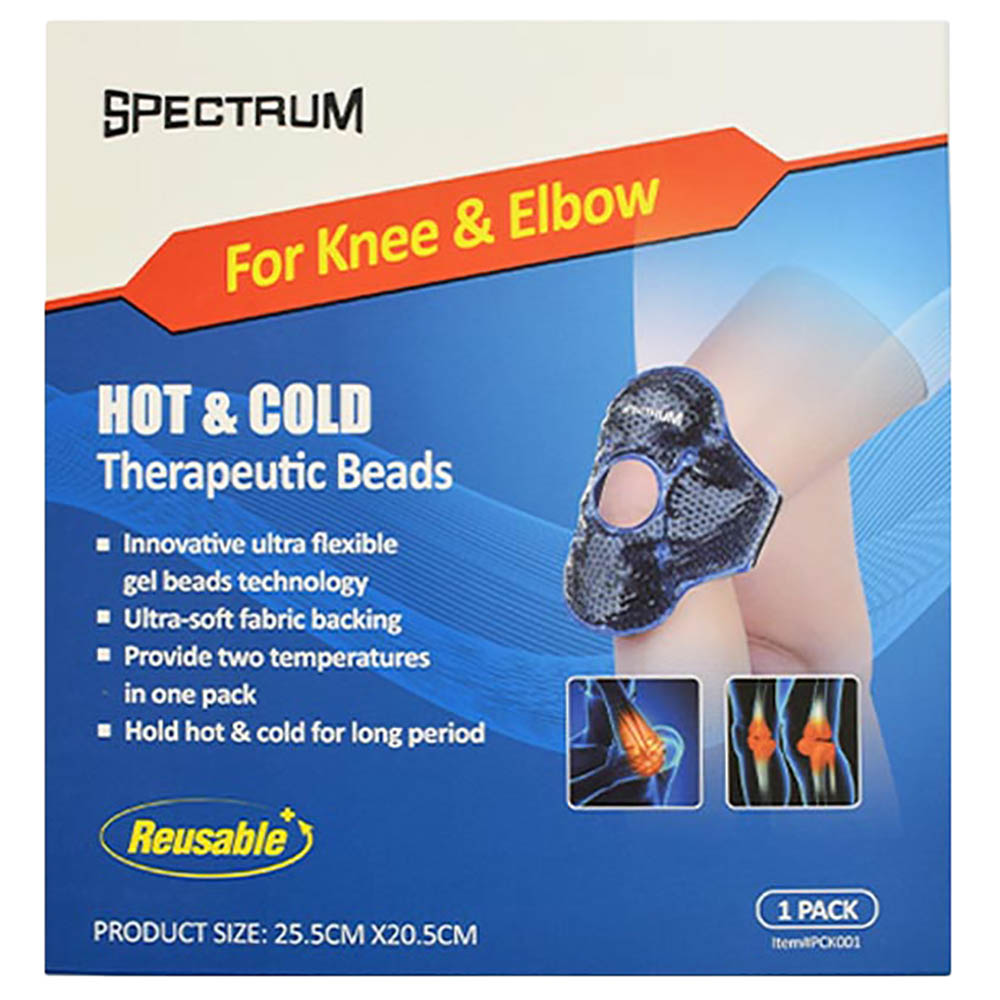 Spectrum Therapeutic Beads Pack For Knee & Elbow Blue Buy at Best