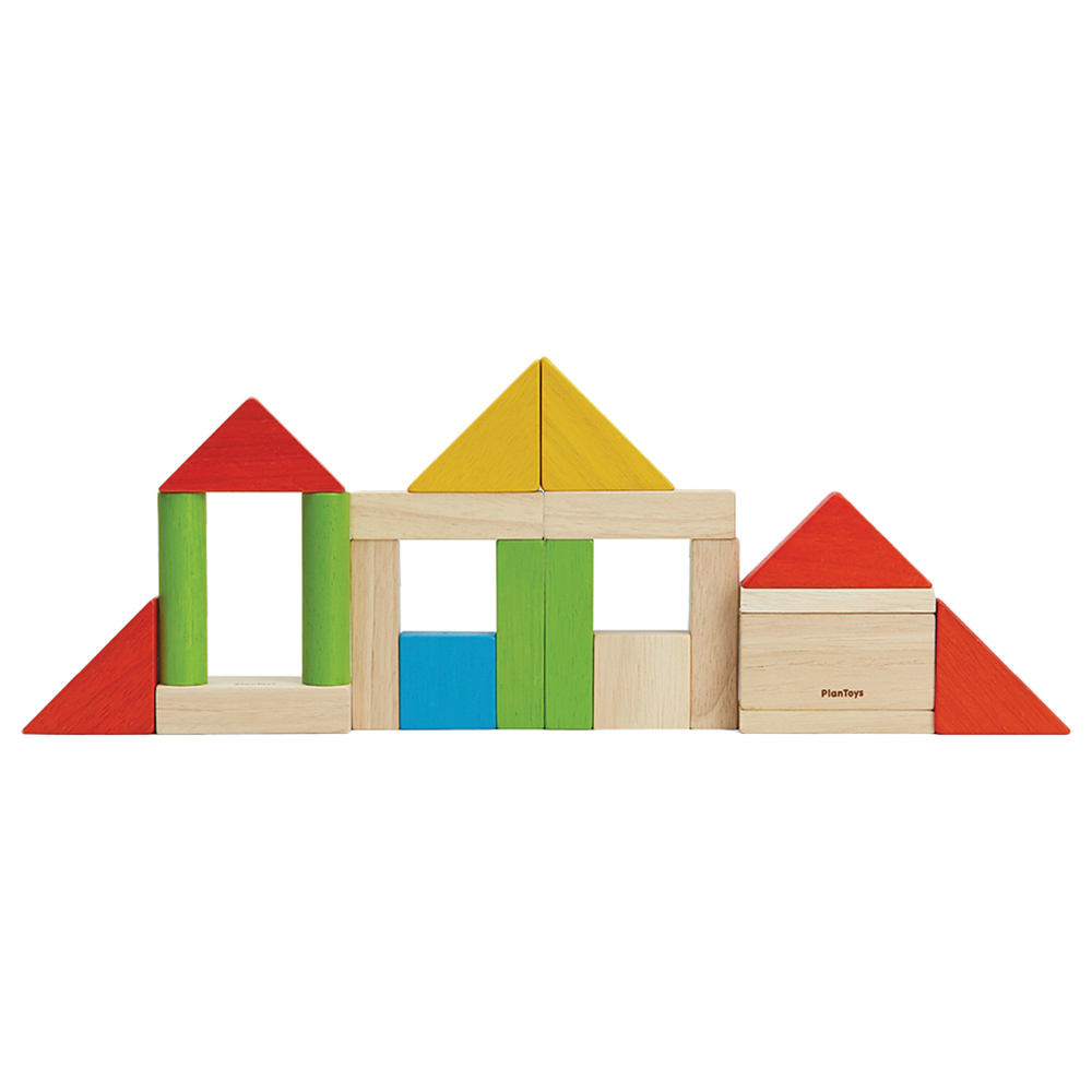 Plan toys outlet building blocks