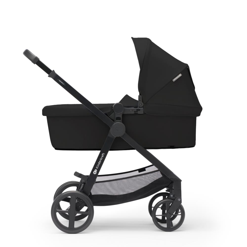 Kinderkraft - 3-In-1 Pushchair - Newly Classic Black