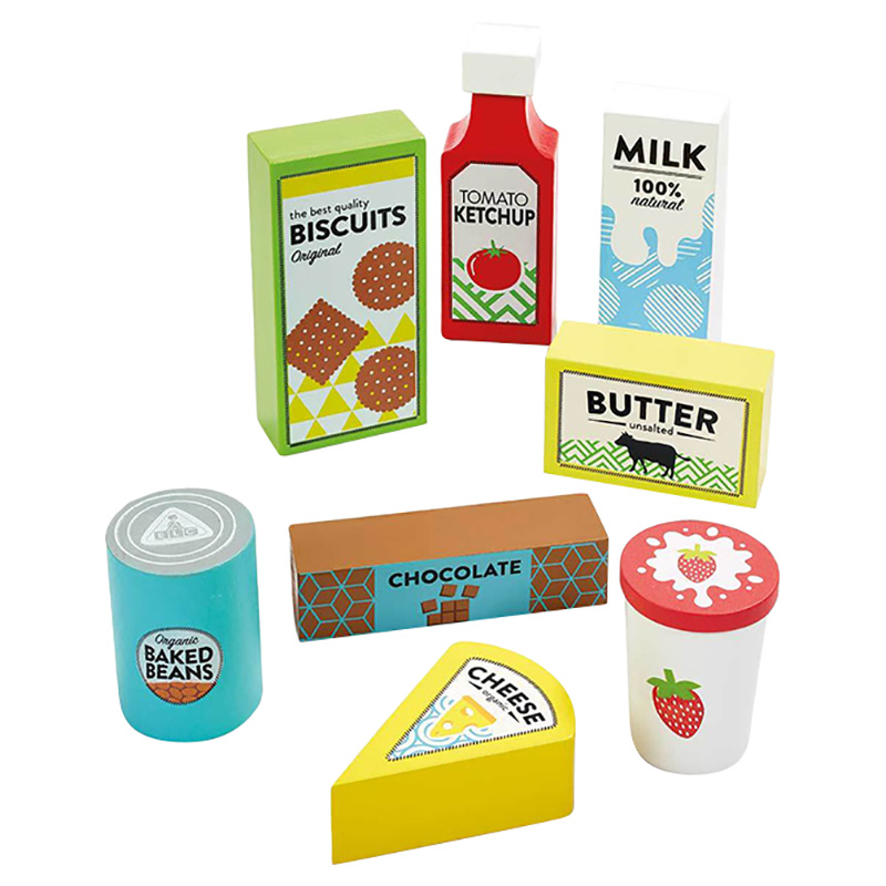 Early Learning Centre Wooden Food Shopping Set