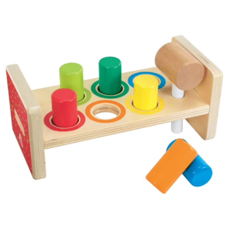 Early Learning Centre Wooden Hammer Bench Hand Eye Coordination Stimulates
