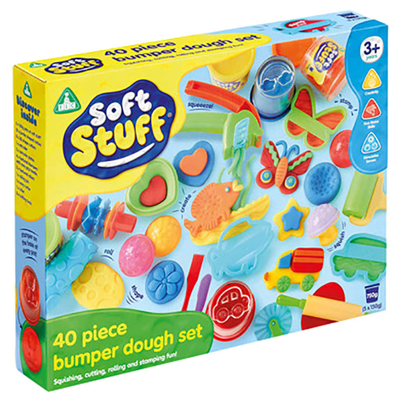 Early Learning Centre Soft Stuff Bumper Dough Set 40pcs