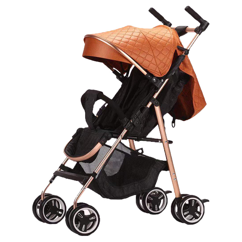Orange best sale baby stroller