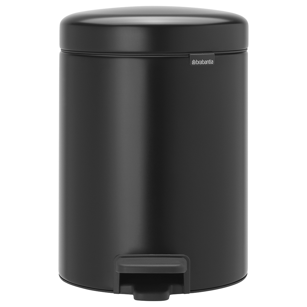 Brabantia Pedal Bin Newicon 5L Bucket Matt Black Buy at Best